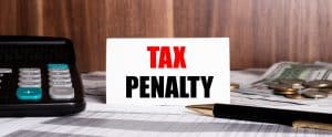 Tax Penalties Special Reduction